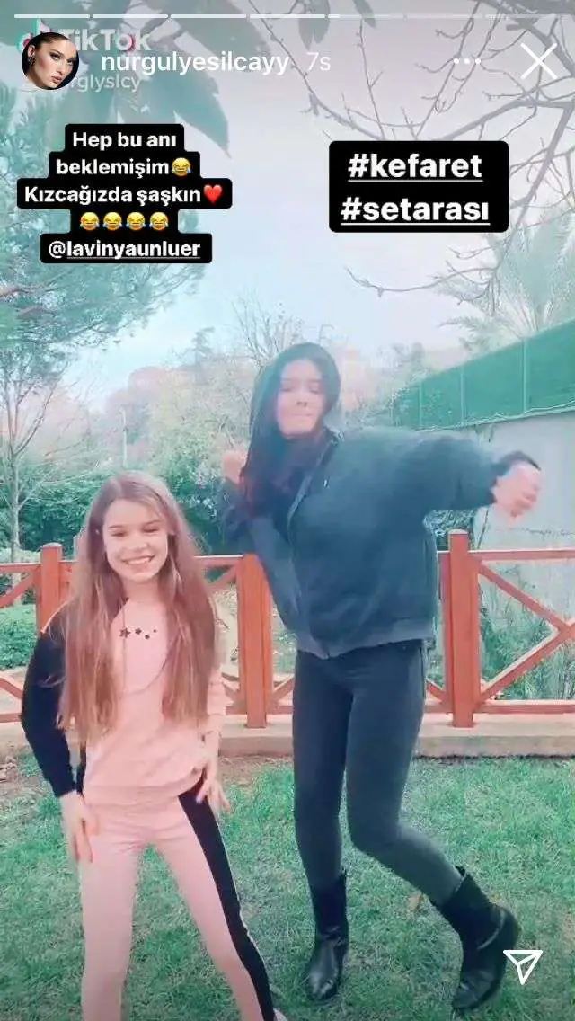 Nurgül Yeşilçay ve Lavinya Ünlüer'den Kefaret'in set arasında müthiş dans performansı 7