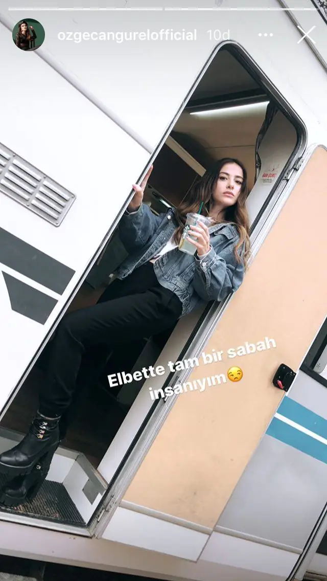 Bay Yanlış'ın setinde Özge Gürel'e bir haller oldu! Sosyal medyayı sallıyor! 16