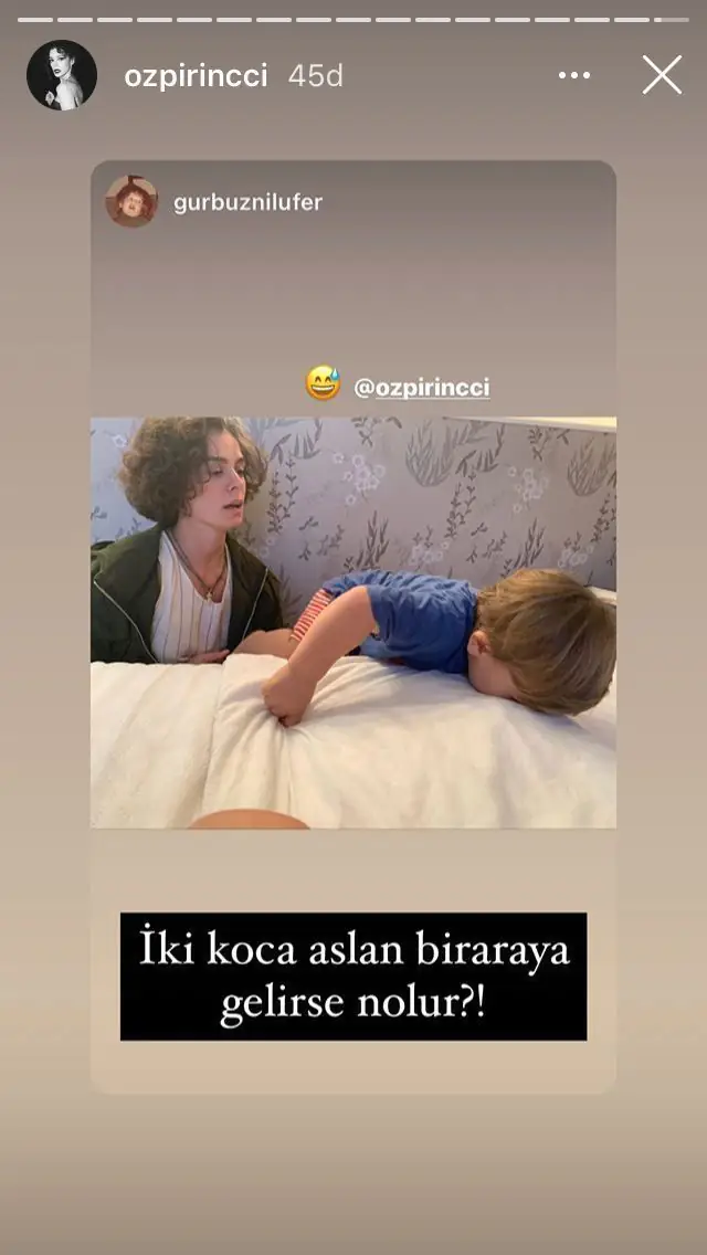 Nasıl da şeker... Özge Özpirinçci, Buğra Gülsoy'un oğluyla çocuklar gibi eğlendi 8 Nasıl da şeker... Özge Özpirinçci, Buğra Gülsoy'un oğluyla çocuklar gibi eğlendi 8