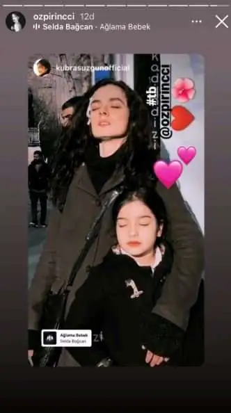 Özge Özpirinçci ve Kadın'daki kızını oynayan Kübra Süzgün'den sürpriz paylaşım 7
