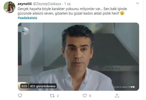 Adam tutup dövesim var! Sadakatsiz dizisi sosyal medyada olay oldu! 12