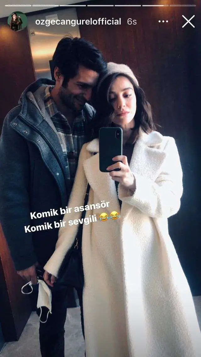 Serkan Çayoğlu ve Özge Gürel çiftinden komik bir asansör pozu! 8 Serkan Çayoğlu ve Özge Gürel çiftinden komik bir asansör pozu! 8
