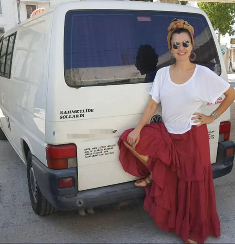 İşte Şevval Sam'ın 'Prenses' dediği o şirin karavanının son hali... 8
