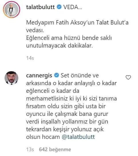 Yasak Elma'nın Mert'i Can Nergis'ten Talat Bulut'a duygusal veda sözleri! 7
