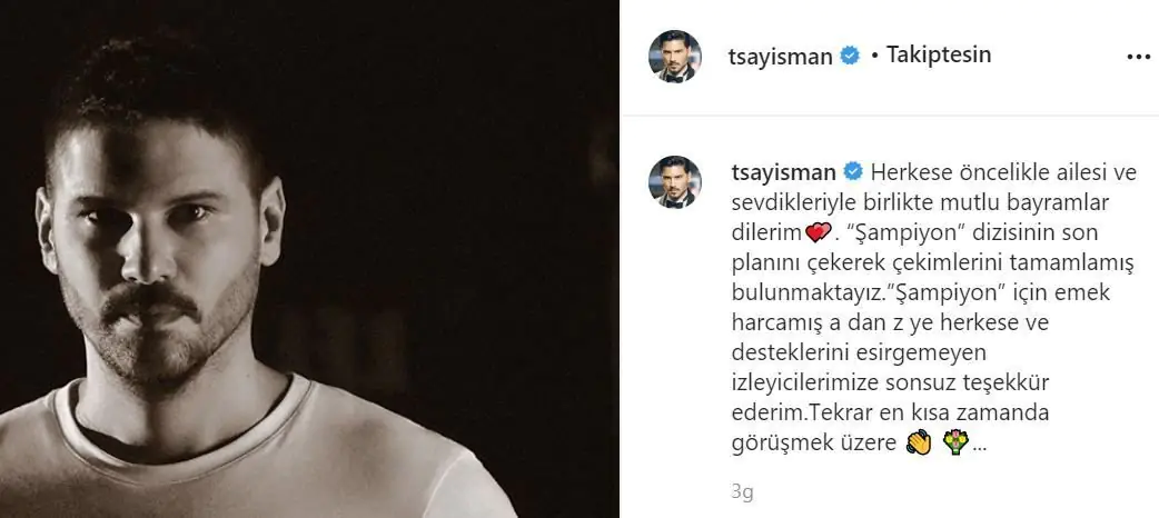 Tolgahan Sayışman hayranları dizinin final yapacağına inanmak istemiyor! 7 Tolgahan Sayışman hayranları dizinin final yapacağına inanmak istemiyor! 7