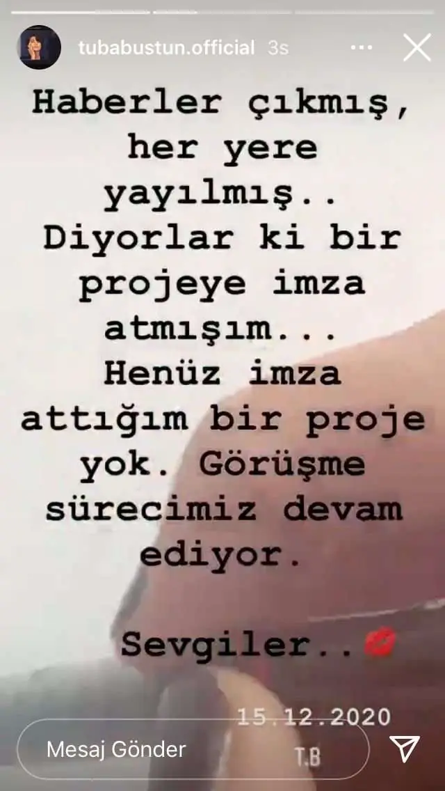 Tuba Büyüküstün, o diziye 'evet' dediğini yalanladı ama kapıyı da açık bıraktı! 7