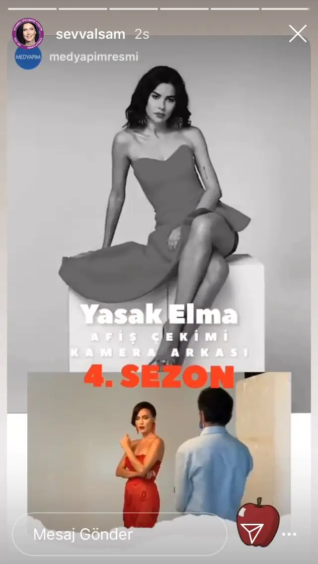 Yasak Elma'nın yeni sezon afiş çekimlerini görmeniz lazım... Kırmızılı kadınlar, siyahlı erkekler yakıyor! 8
