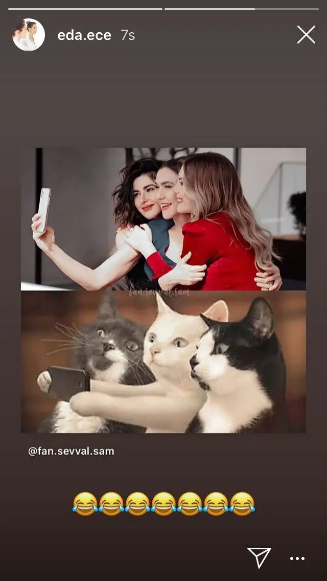 Yasak Elma fanlarına akıl sır ermiyor! Eda Ece'ye kahkaha attıran paylaşım... 7